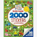 2000 Stickers: Busy Farm Activity and Sticker Book