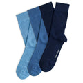 3-pack Originals Fine Rib Socks Navy / Henri Blue / Palm Springs