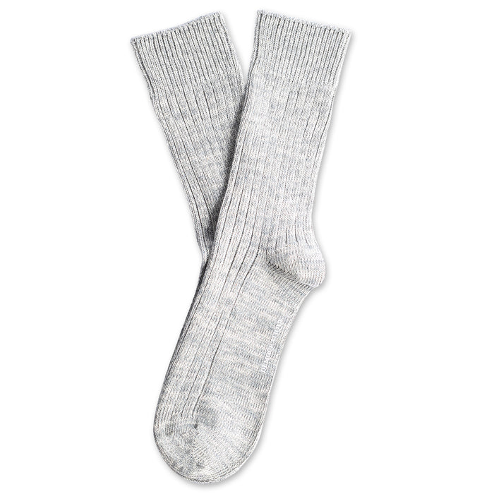 3-pack Relax Heavy Rib Supermelange Navy/Grey/Black - Democratique Socks