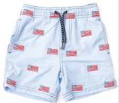 Americana Swim Trunks
