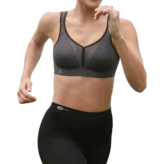 Anita Maximum Support Air Control Sports Bra ANI5544.408 Anthracite Set