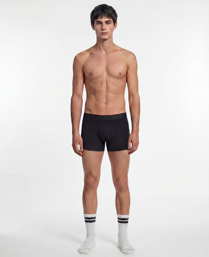 Athletique Classique Clean Stripes Organic Cotton Clear White / Black