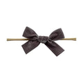 Baby Wisp - Velvet Hand Tied Bow