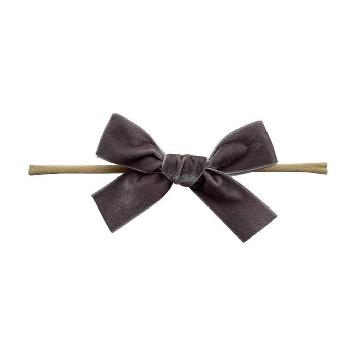 Baby Wisp - Velvet Hand Tied Bow