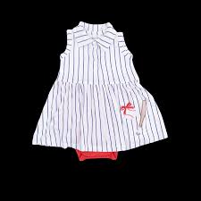 Baseball Stripe Tennis Dress