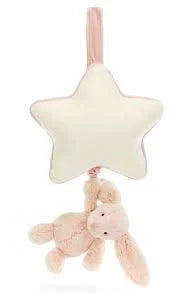 Bashful Blush Bunny Musical Pull