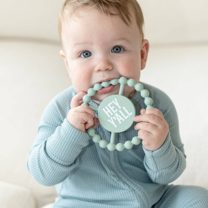 Bella Tunno - Hey Yall Happy Teether: Blue