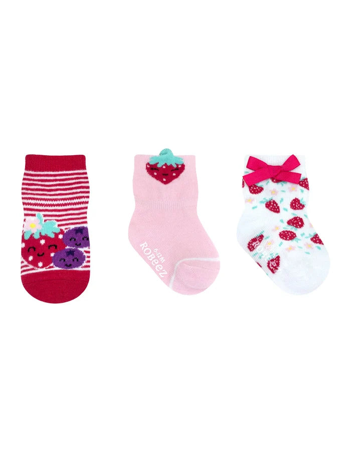 Berry Sweet Girl 3 pack Socks