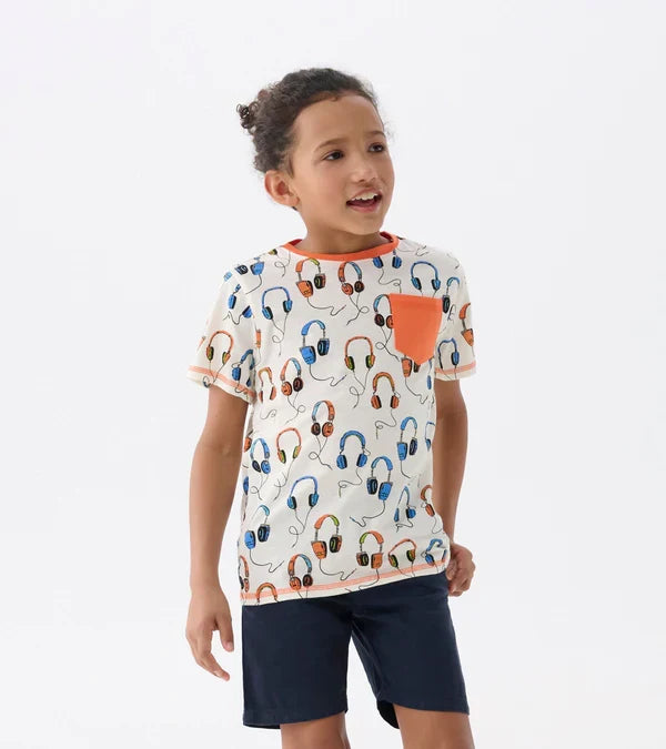 Big Headphones Graphic Tee