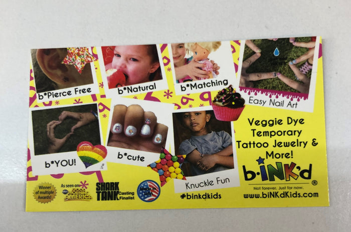 B'inked temporary tattoos