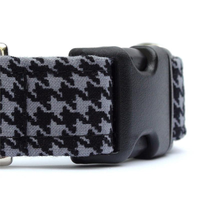 Black & Gray Houndstooth Collar