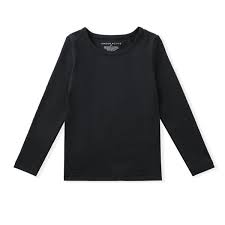 Black Ruched Top