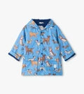 Blue Little Pups Rain Coat