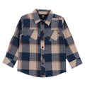 Blue Plaid Flannel Shirt
