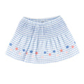 Blue Stripe Skort