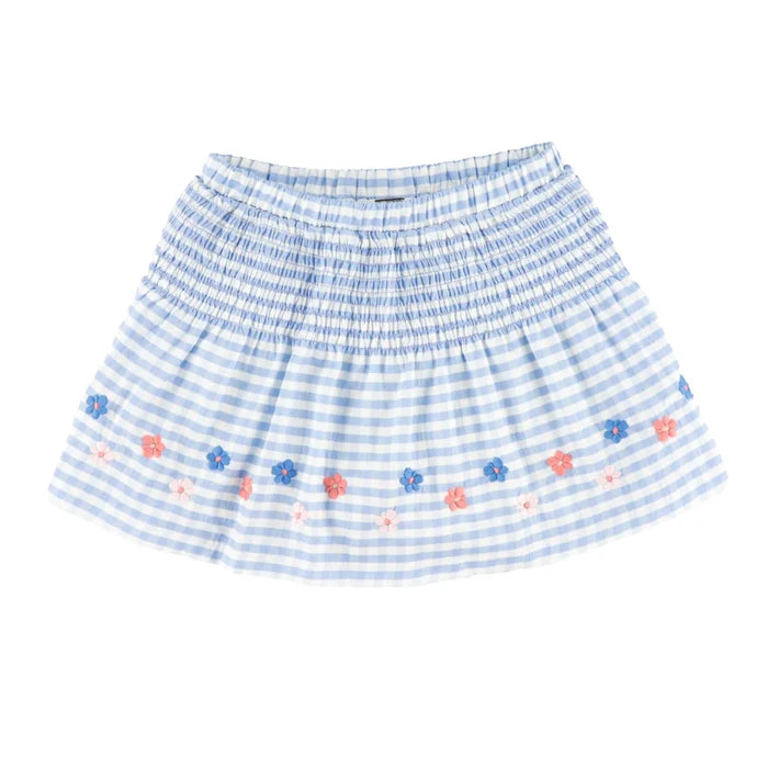 Blue Stripe Skort