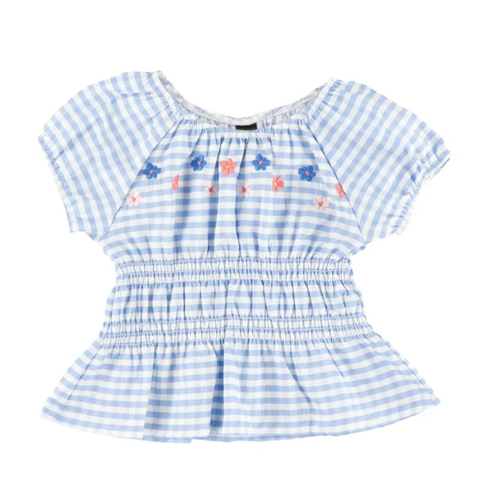 Blue Stripe Top