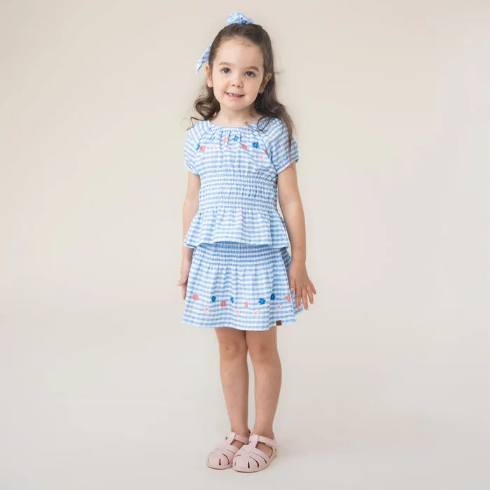 Blue Stripe Top