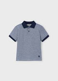 Blue Two Tone Polo