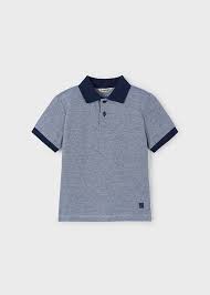 Blue Two Tone Polo