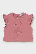 Blush Front Bows Shirt