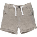 Brown Gauze Shorts-Crew