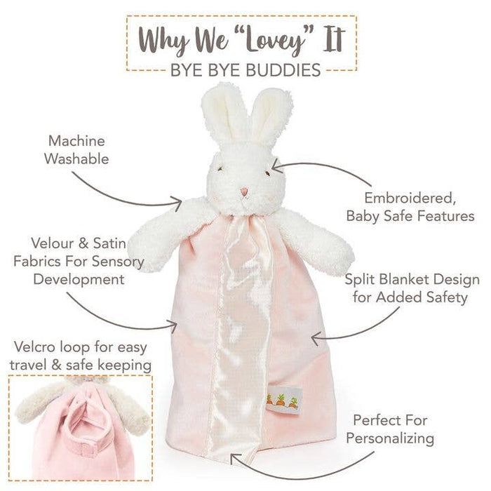 Bunnies By the Bay - Blossom Bunny Bye Bye Buddy-Pink