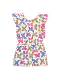 Butterfly Flutter Sleeve Romper