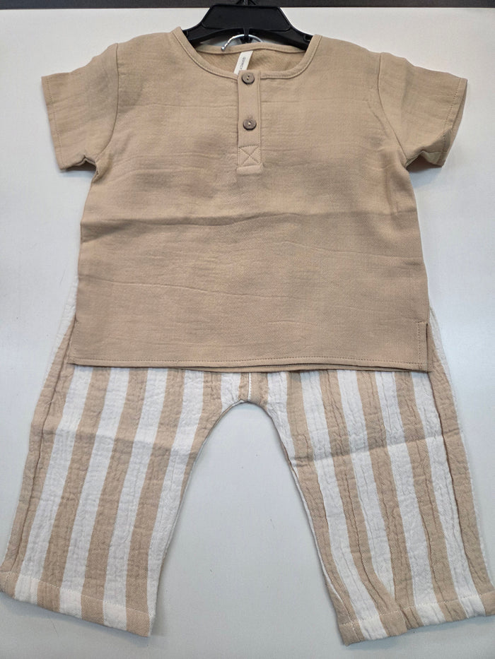 Butterscoth Top + Summer Stripe Pant
