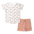 Cars Organic Tee + Shorts Set
