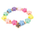 Charm It! Pastel Star Stretch Bracelet