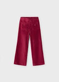 Cherry Corduroy Long Pantsg and 3