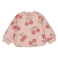 Cherry French Terry Pullover