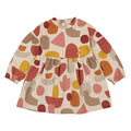 Clay Print Fleece Dress
