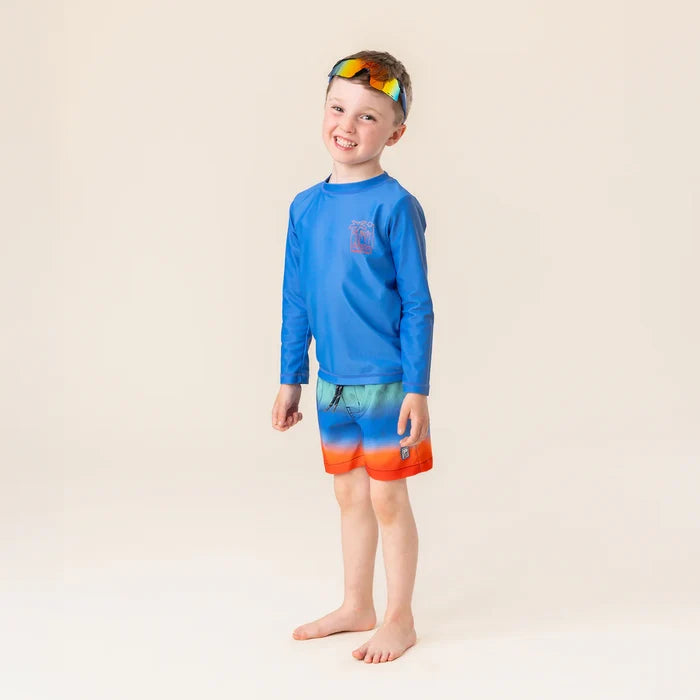 Colorblock Swim Trunks