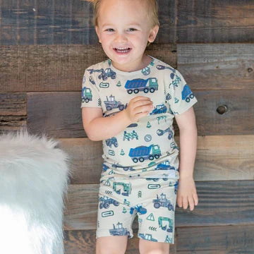 Construction Site Short Pajamas