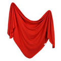 Copper Pearl Apple Knit Swaddle Blanket