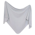Copper Pearl Ash Rib Knit Swaddle Blanket