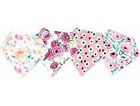 Copper Pearl Bloom Bandana Bib Set