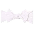 Copper Pearl Dove Knit Headband Bow