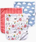 Copper Pearl Farmstead Burp Cloth Set