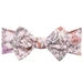 Copper Pearl Flora Knit Headband Bow