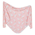 Copper Pearl Goosie Knit Swaddle Blanket
