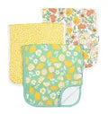 Copper Pearl Lemon Burp Cloths