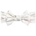 Copper Pearl Luna Knit headband Bow