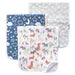 Copper Pearl Rufus Premium Burp Cloths