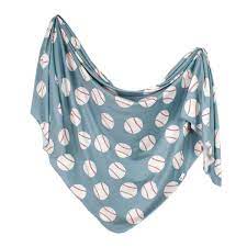 Copper Pearl Slugger Knit Swaddle Blanket