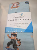 Copper Pearl Tanner Knit Swaddle Blanket