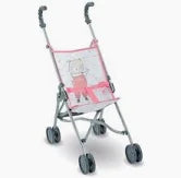 Corolle: Pink Umbrella Stroller