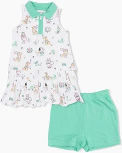 Country Club Dogs Polo Tennis Dress + Shorts